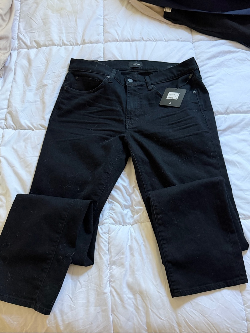 Ag Adriano Goldschmied Slim Straight Black Men's Jeans